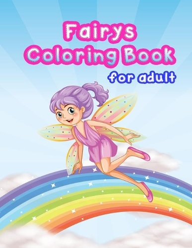 Fairys Coloring Book For Adult
