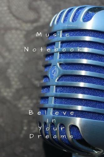 Music notebook: Musical production songwriting notebook