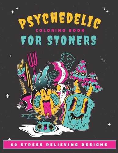 psychedelic coloring book for stoners