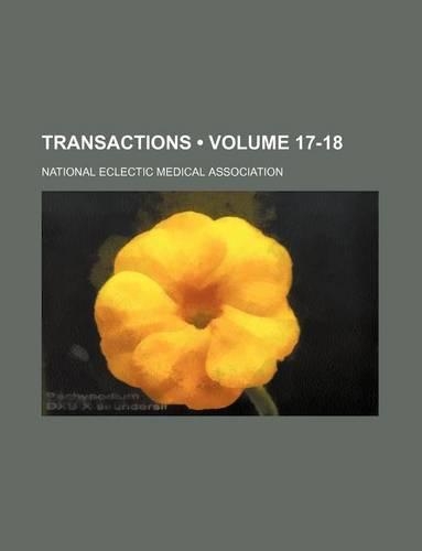 Transactions (Volume 17-18)
