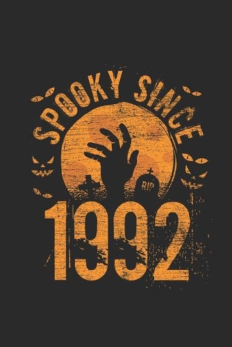 Spooky Since 1992: Graph Paper Notebook / Journal (6" X 9" - 5 Squares per inch - 120 Pages) - Birthday Gift And Halloween Gift Idea