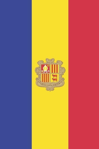 Andorra Travel Journal - Andorra Flag Notebook - Andorran Flag Book