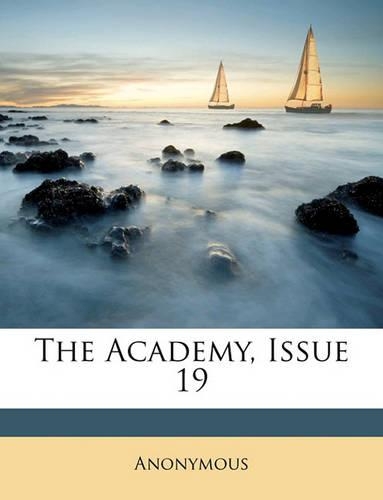 The Academy, Issue 19