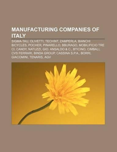 Manufacturing Companies of Italy