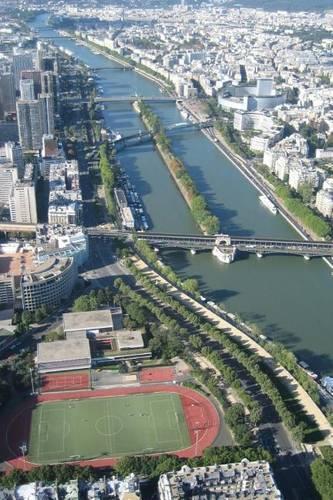 Aerial View of Paris, France Journal