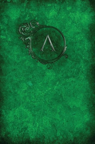 Monogram a Any Day Planner Notebook