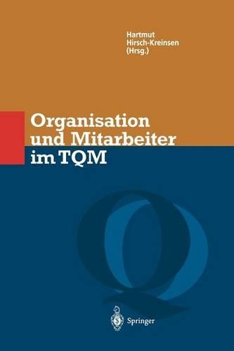 Organisation und Mitarbeiter im TQM