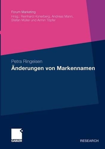 Änderungen von Markennamen