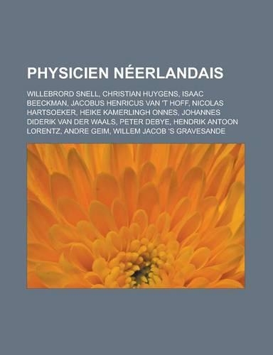 Physicien Neerlandais