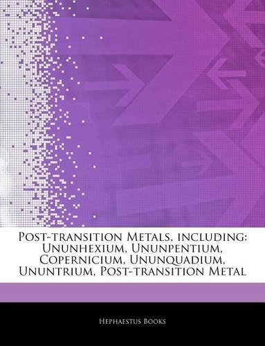 Articles on Post-Transition Metals, Including