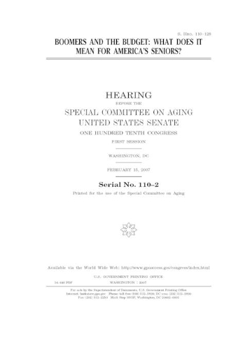 Boomers and the budget