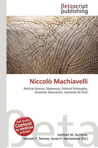 Niccolo Machiavelli: (English)