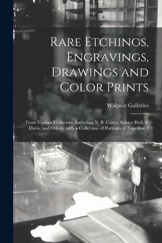 Rare Etchings, Engravings, Drawings and Color Prints