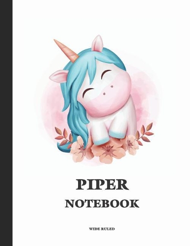 Piper Wide Ruled Notebook