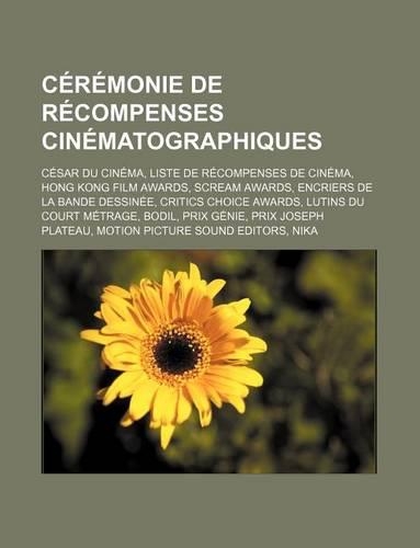 Ceremonie de Recompenses Cinematographiques