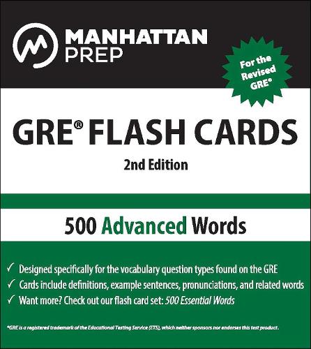 500 Advanced Words: GRE Vocabulary Flash Cards
