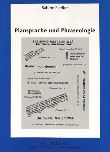 Plansprache Und Phraseologie