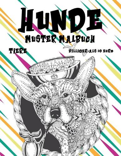 Muster Malbuch - Billiger als 10 Euro - Tiere - Hunde