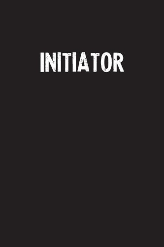 Initiator: Simple Blank Lined Notebook Journal