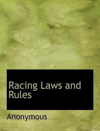 Racing Laws and Rules
