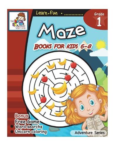 Maze Books for Kid 6-8