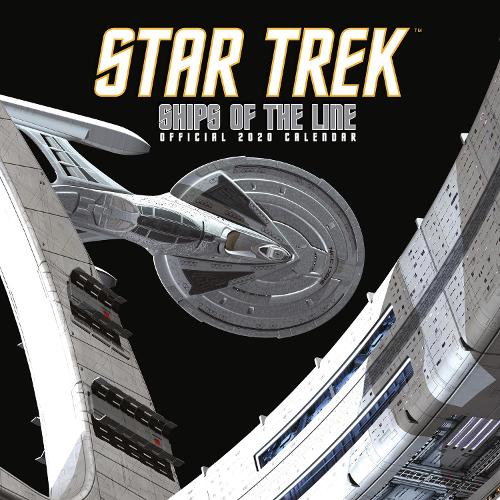 Star Trek: Ships Of The Line 2020 Calendar - Official Square Wall Format Calendar