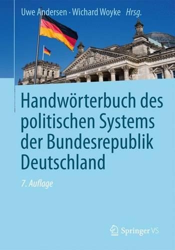 Handwörterbuch Des Politischen Systems Der Bundesrepublik Deutschland