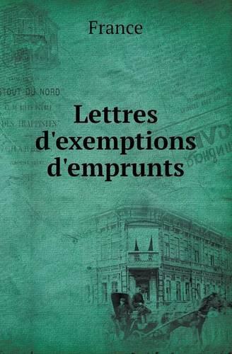 Lettres D'Exemptions D'Emprunts
