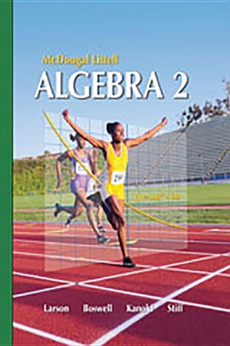 Holt McDougal Larson Algebra 2: Transparency Book: Chapter 3 Algebra 2