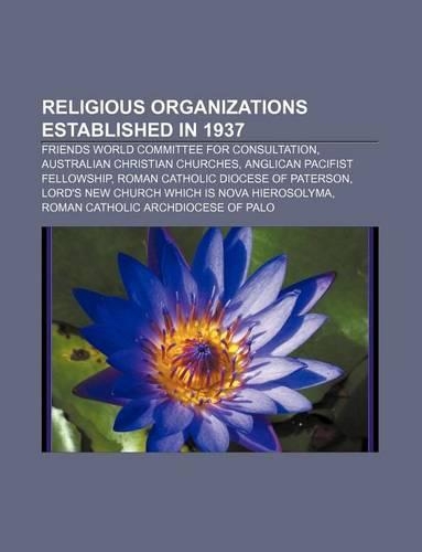 Religious Organizations Established in 1937