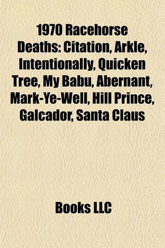 1970 Racehorse Deaths