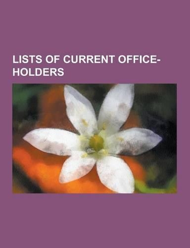 Lists of Current Office-Holders