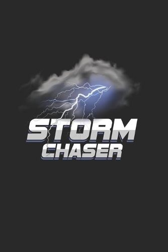 Storm Chaser: Cool Animated Storm Design Notebook Composition Book Novelty Gift (6"x9") Dot Grid Notebook to write in