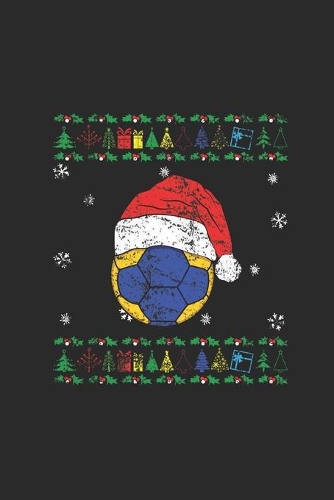 Ugly Christmas Handball: Graph Paper Notebook (6" x 9" - 120 pages) Christmas Themed Notebook for Daily Journal, Diary, and Gift