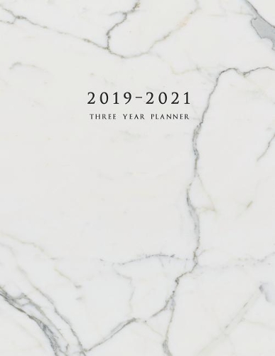 2019-2021 Three Year Planner: Weekly Planner 8.5 x 11 with To-Do List (Marble Cover Volume 2)