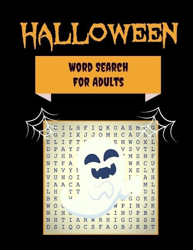 Halloween Word Search For Adults