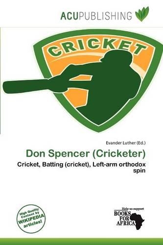 Don Spencer (Cricketer)