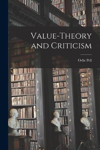Value-theory and Criticism