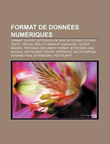 Format de Donnees Numeriques
