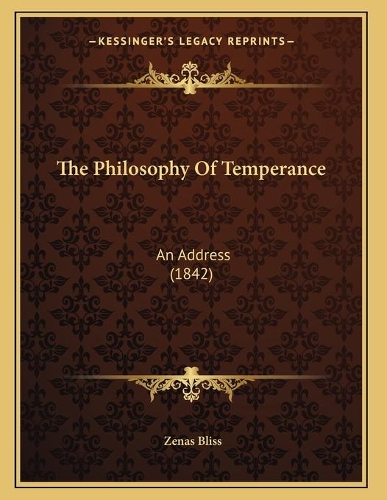 The Philosophy Of Temperance
