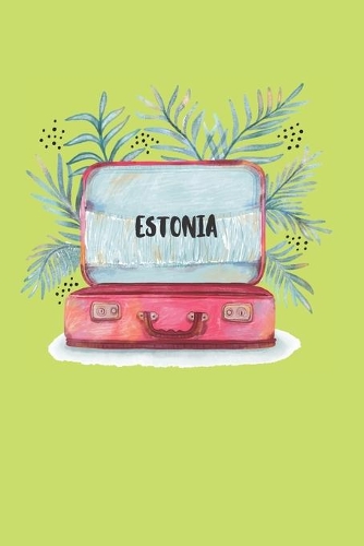 Estonia: Ruled Travel Diary Notebook or Journey Journal - Lined Trip Pocketbook for Men and Women with Lines