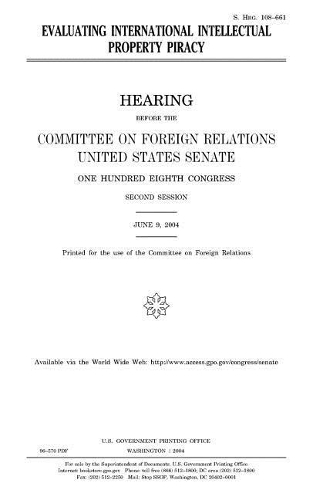 Evaluating International Intellectual Property Piracy