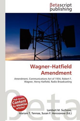 Wagner-Hatfield Amendment