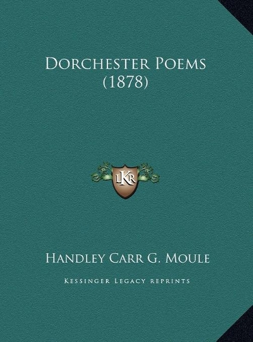 Dorchester Poems (1878): (English)
