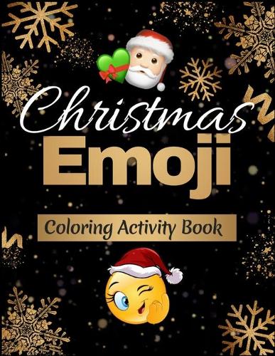 Christmas Emoji Coloring Activity Book