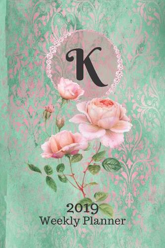 Letter K Personalized 2019 Plan on It Weekly Planner