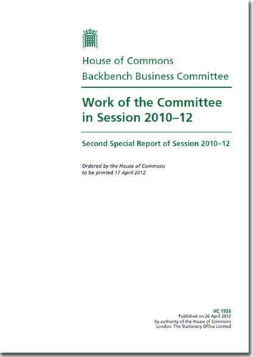 Work of the Committee in session 2010-12