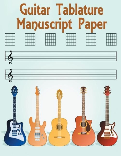 Guitar Tablature Manuscript Paper