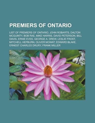 Premiers of Ontario