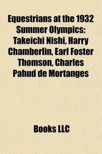 Equestrians at the 1932 Summer Olympics